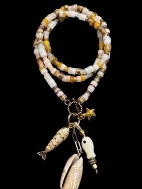 Sea Shells Long Necklace.